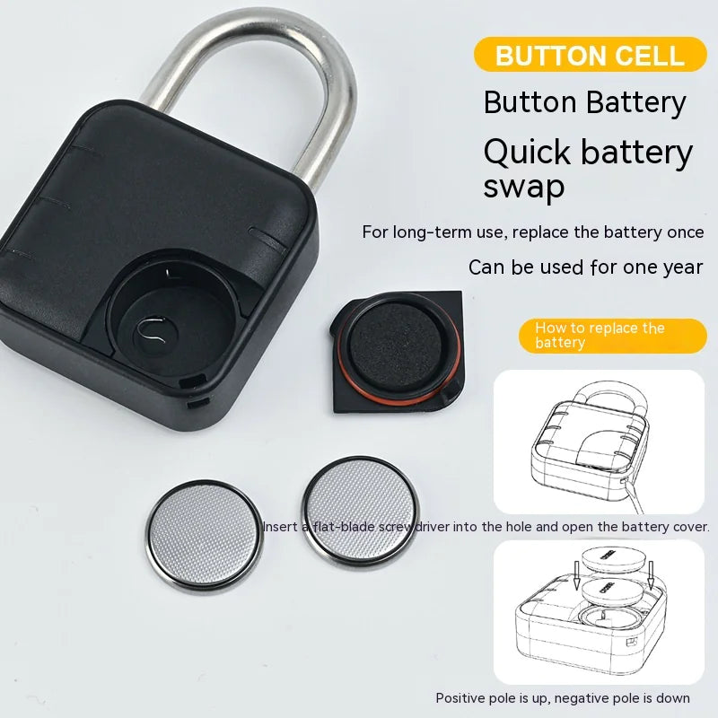 Fingerprint Waterproof Padlock with APP